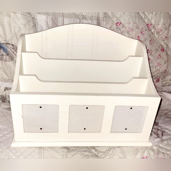 Desktop File Organizer with Photo Frames - Picture 1 of 6